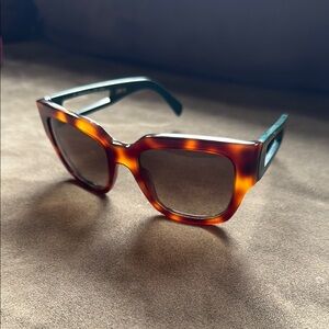 Fendi Vintage Tortoise Shell Sunglasses